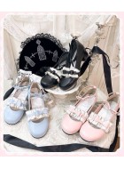 Mademoiselle Pearl Winter Evening Prayer Shoes(Reservation/3 Colours/Full Payment Without Shipping)